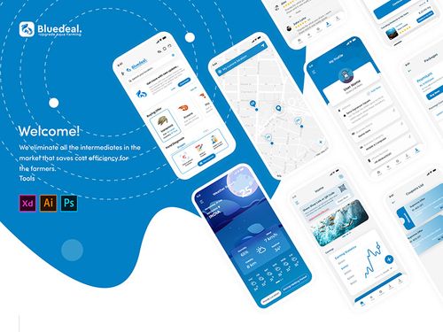 Blue Deal App (UX/UI) Redesign on Behance