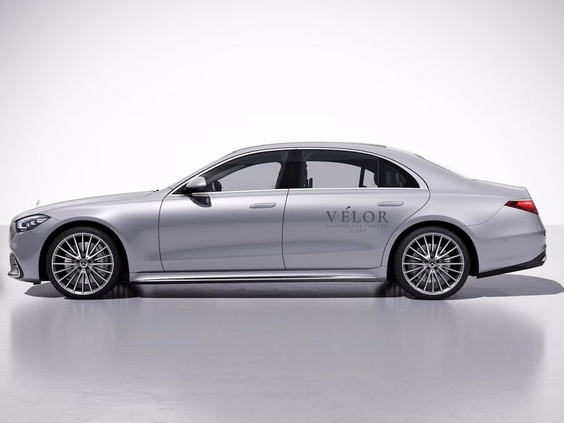 VÉLOR — Luxury Perfume Branding Applied to Automotive Lifestyle