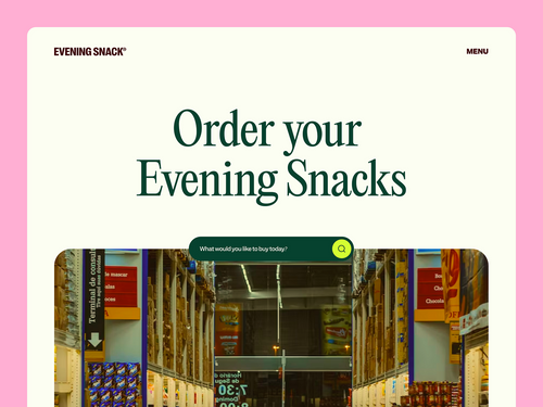 Evening Snack® by Sabbir for Resimpl