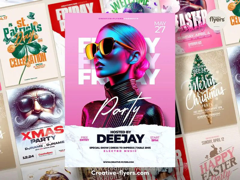 Featured Flyer Template Categories