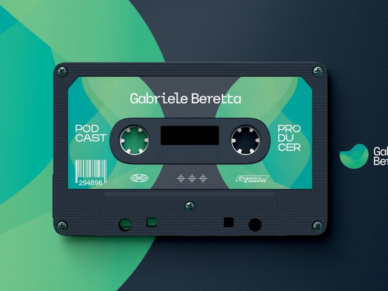 Gabriele Beretta – Logo Design for podcaster producer