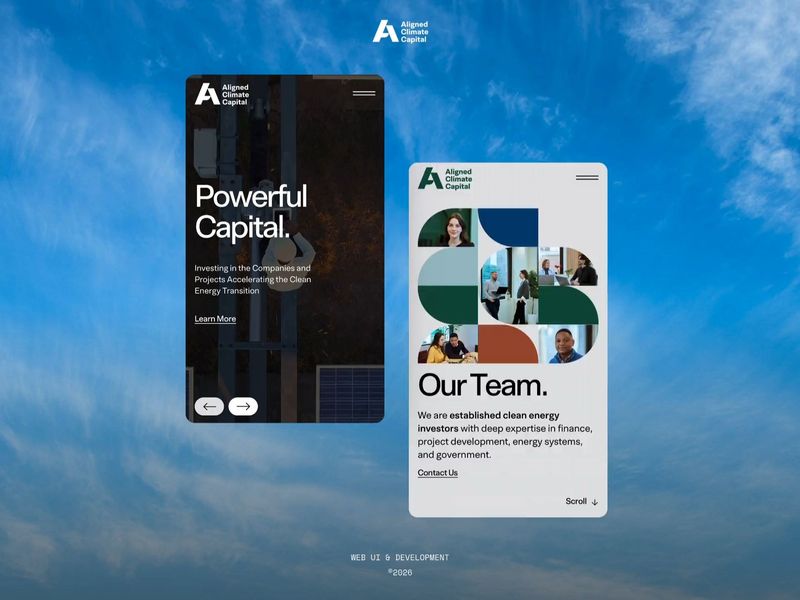 Aligned Climate Capital — Website Design & Development