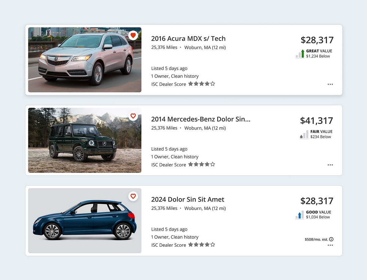 iSeeCars Website Image 1