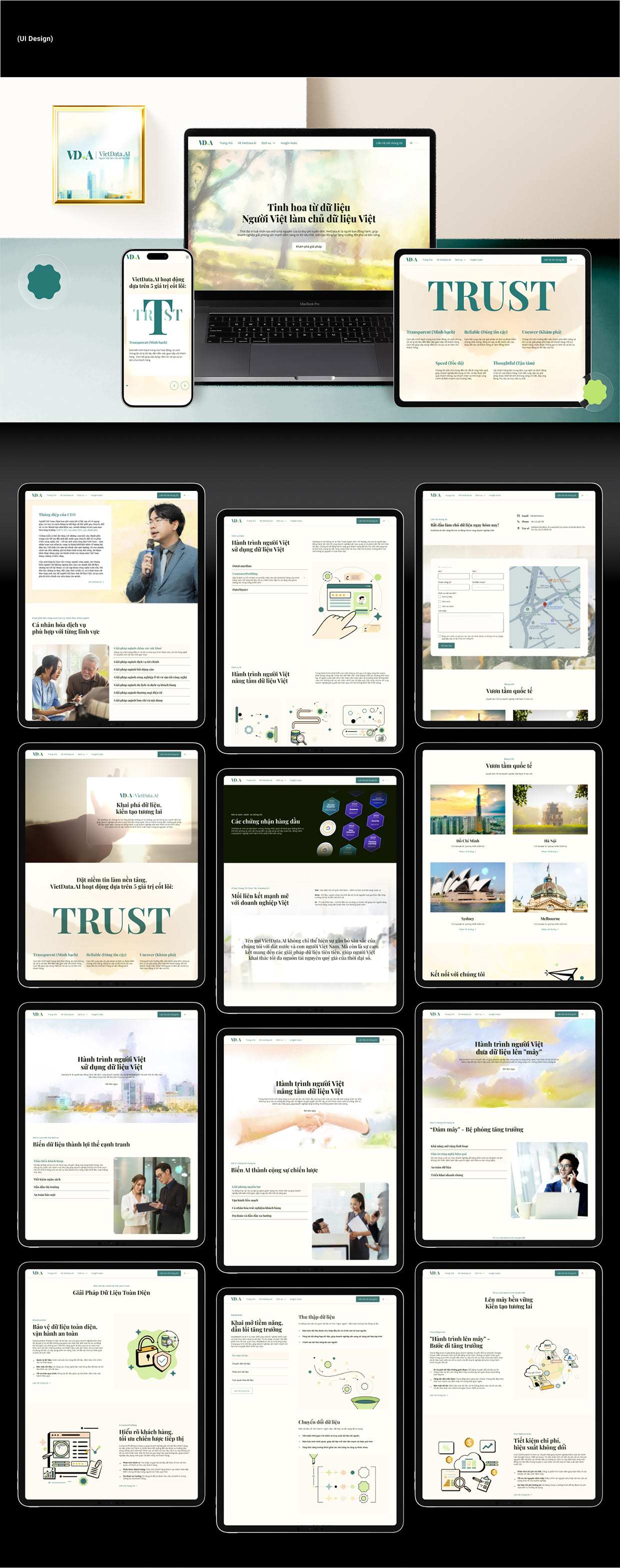 Data & AI Company Web Design - VDA Image 3