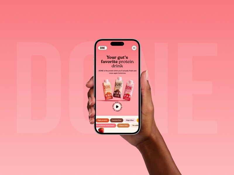 DONE Prebiotic Protein Drink | Your Gut’s Favorite Protein Drink