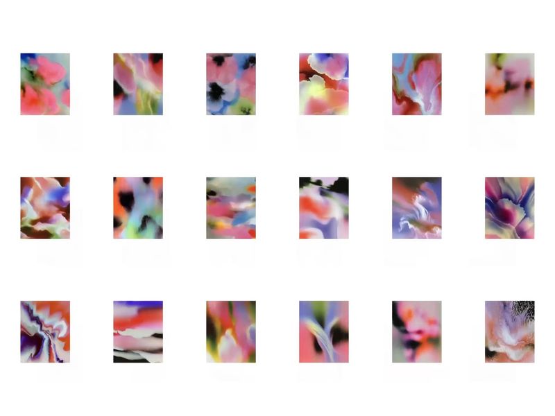 the watercolor experiment becoming a full collection ✨