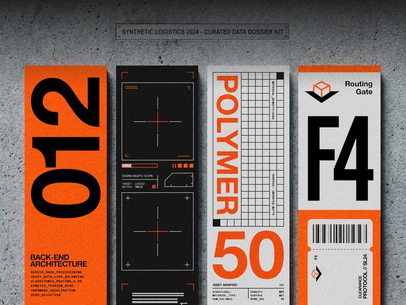 SL24: Brutalist Data-Logistics & Cyber-Typography