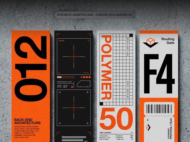SL24: Brutalist Data-Logistics & Cyber-Typography
