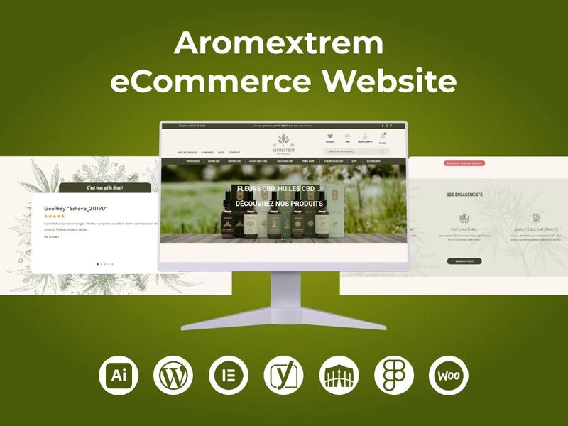 Aromextrem Mockup To WordPress
