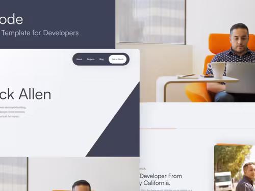 Dev Mode - Webflow HTML website template