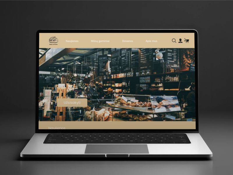 Bakery and Taste UX/UI