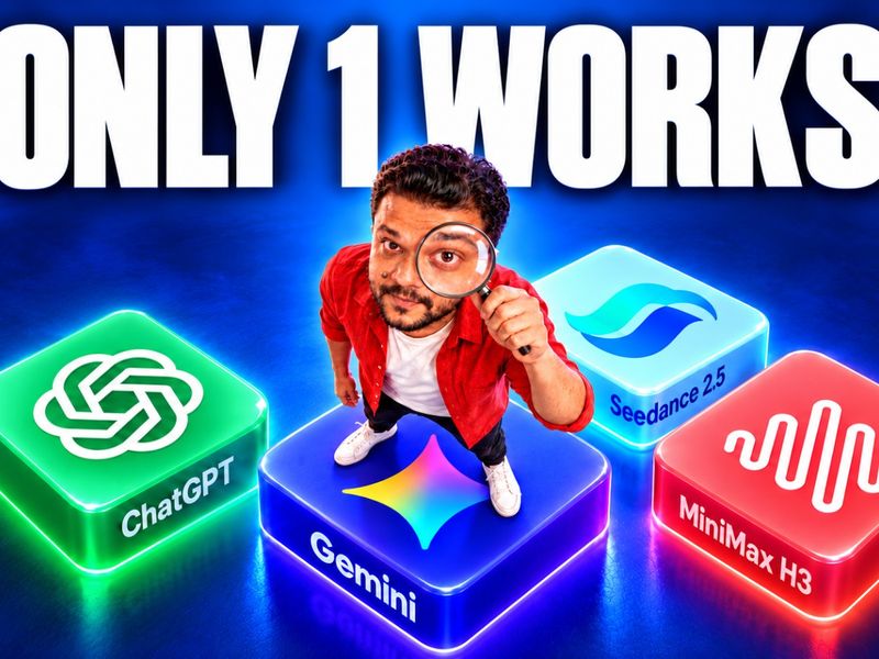 I Tested 4 AI Tools for 3D Motion Graphics — Only One Actually Got It Right