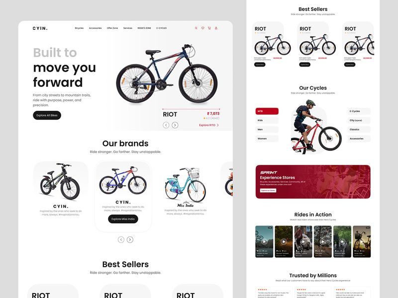 UI/UX Case Study: Redefining the Modern Bike Shop
