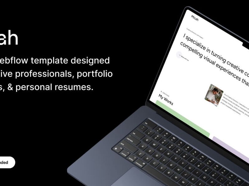 Micah - Portfolio & Personal Website
