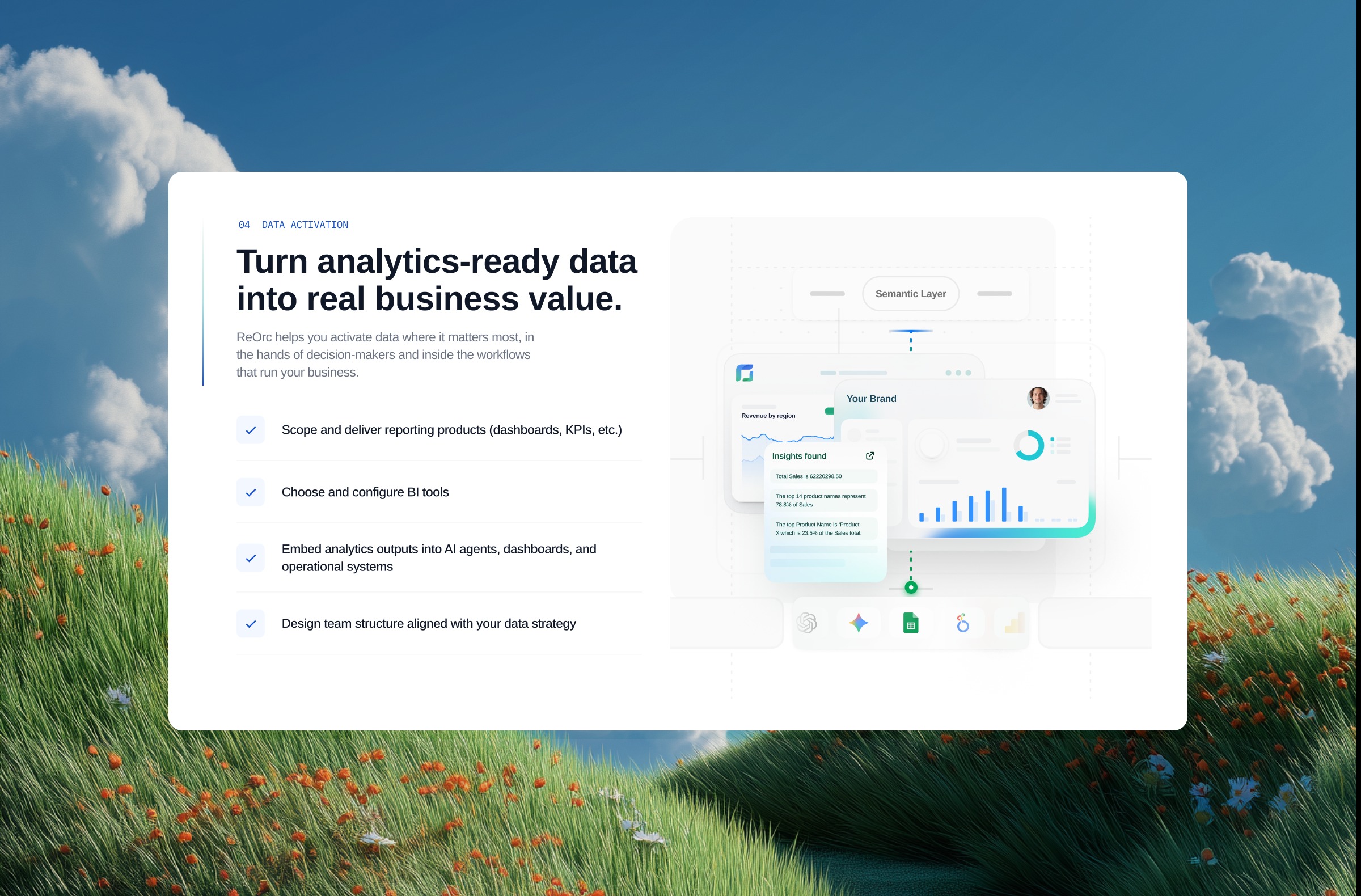 ReOrc | AI Agents Built for Data. Designed for Growth. Image 1