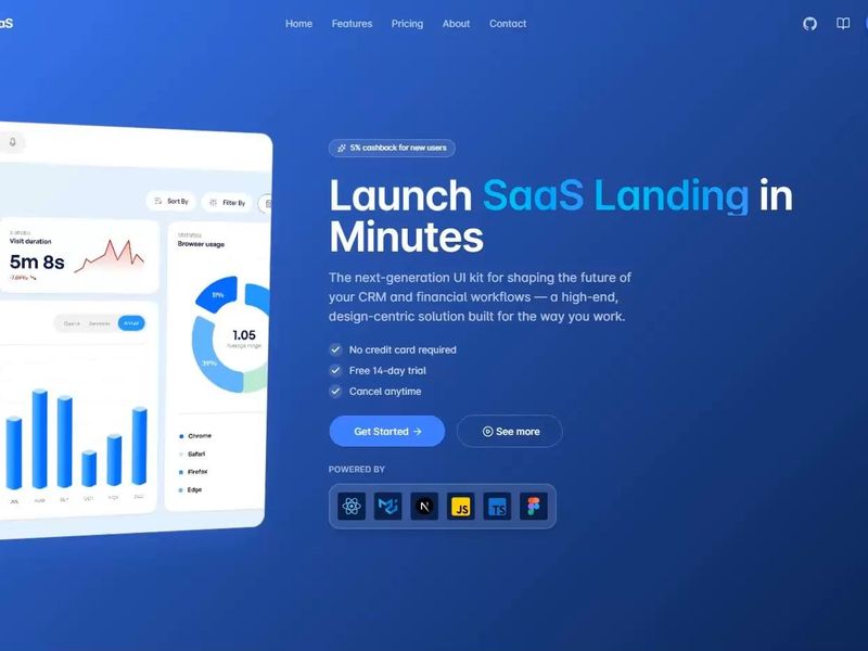 Hero for SaaS