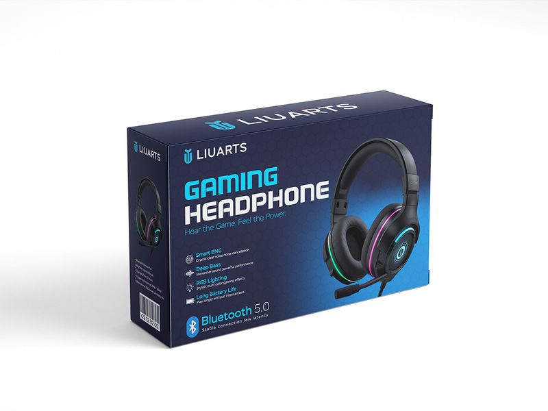 Gaming Headphone Packaging Design