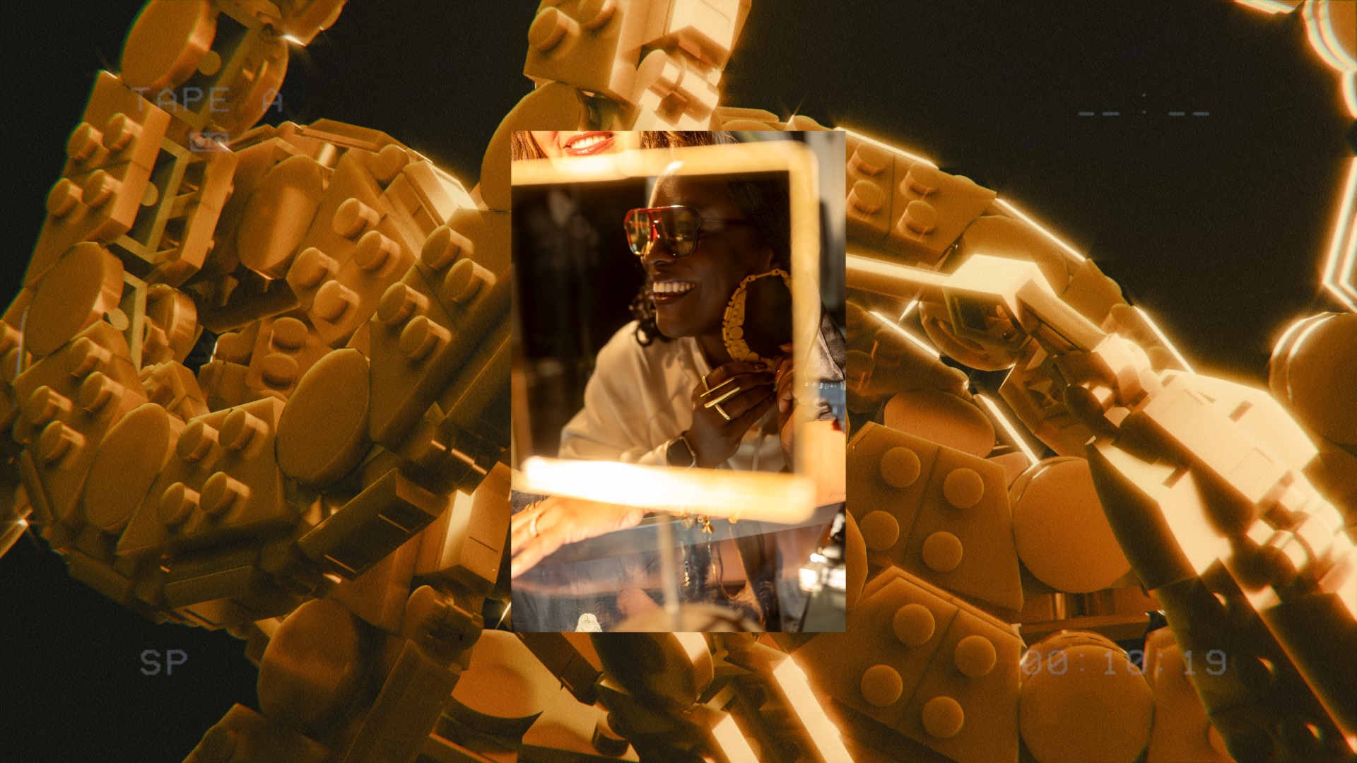 LEGO Bamboo Earrings | Most Incredible + Professional Black Girl | Animation by Reggie Perry, Jr. Image 4