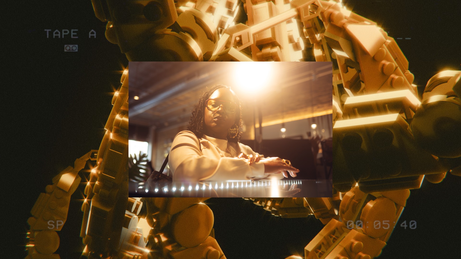 LEGO Bamboo Earrings | Most Incredible + Professional Black Girl | Animation by Reggie Perry, Jr. Image 12