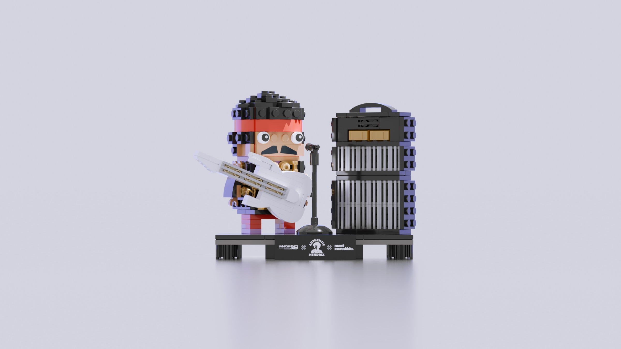 MoPOP + Jimi Hendrix + Most Incredible 3D Animation by Reggie Perry, Jr. Image 2