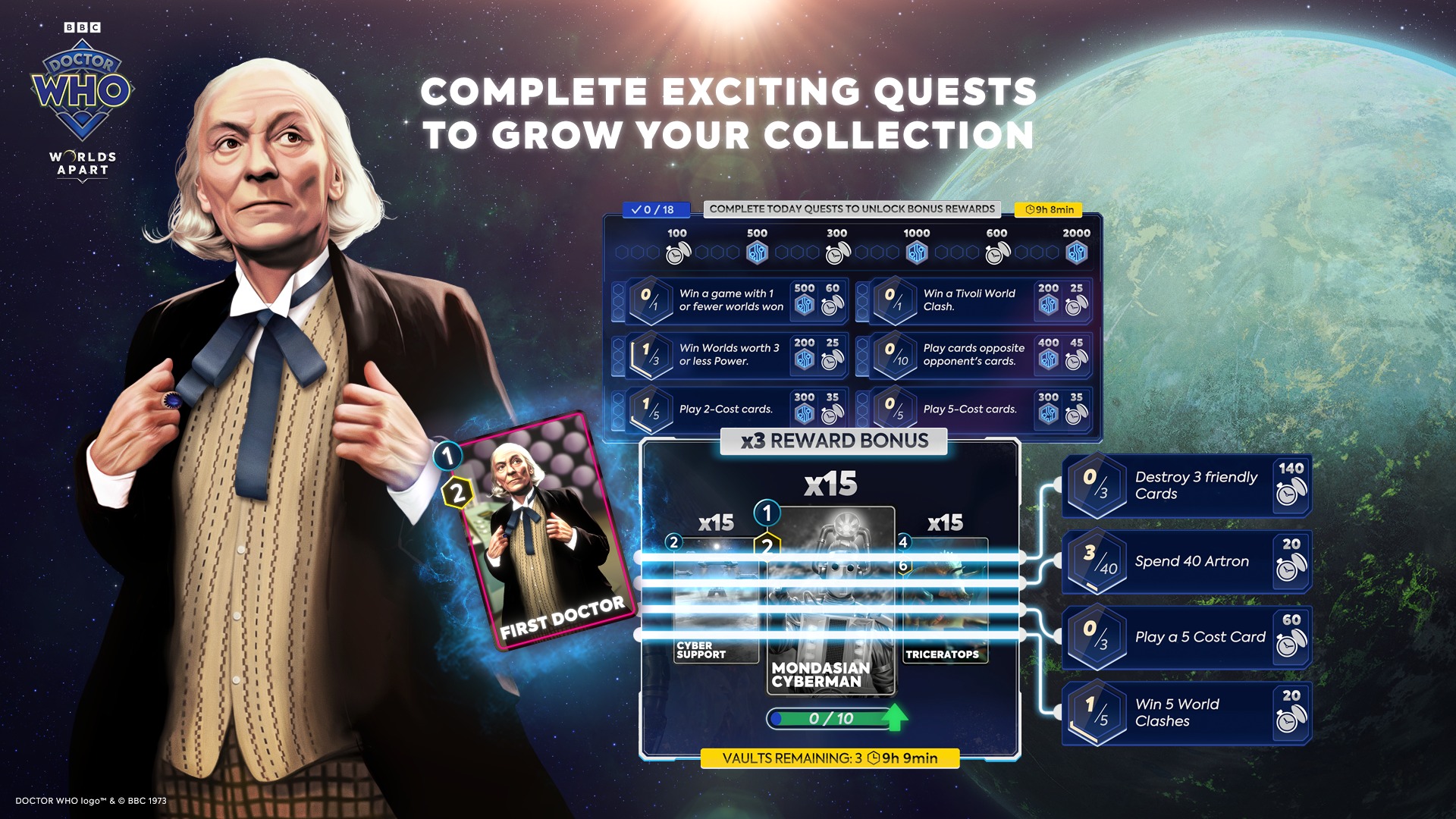 Doctor Who: Worlds Apart - Key Art, In-game & Animation Image 6
