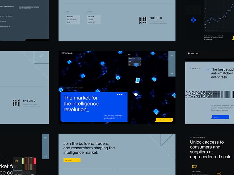 The Grid - Art Direction & Website