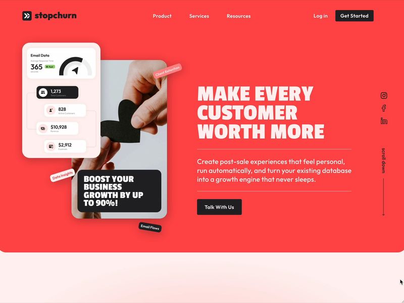 StopChurn Website
