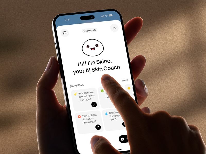 Skinora - AI Skin & Beauty Coach App | UX/UI