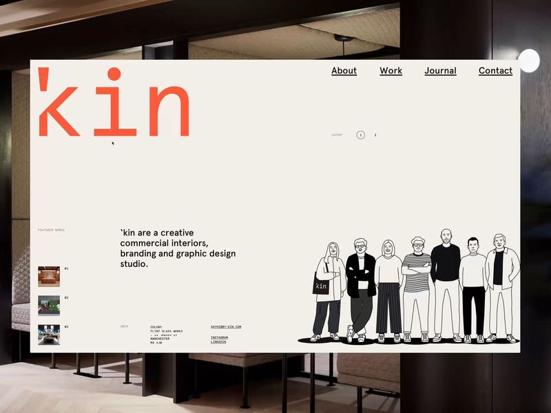 'kin website
