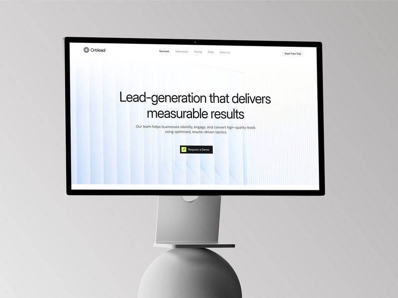 Service Page - Lead-Generation Website