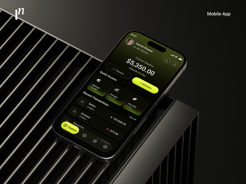 Private Investment Club App