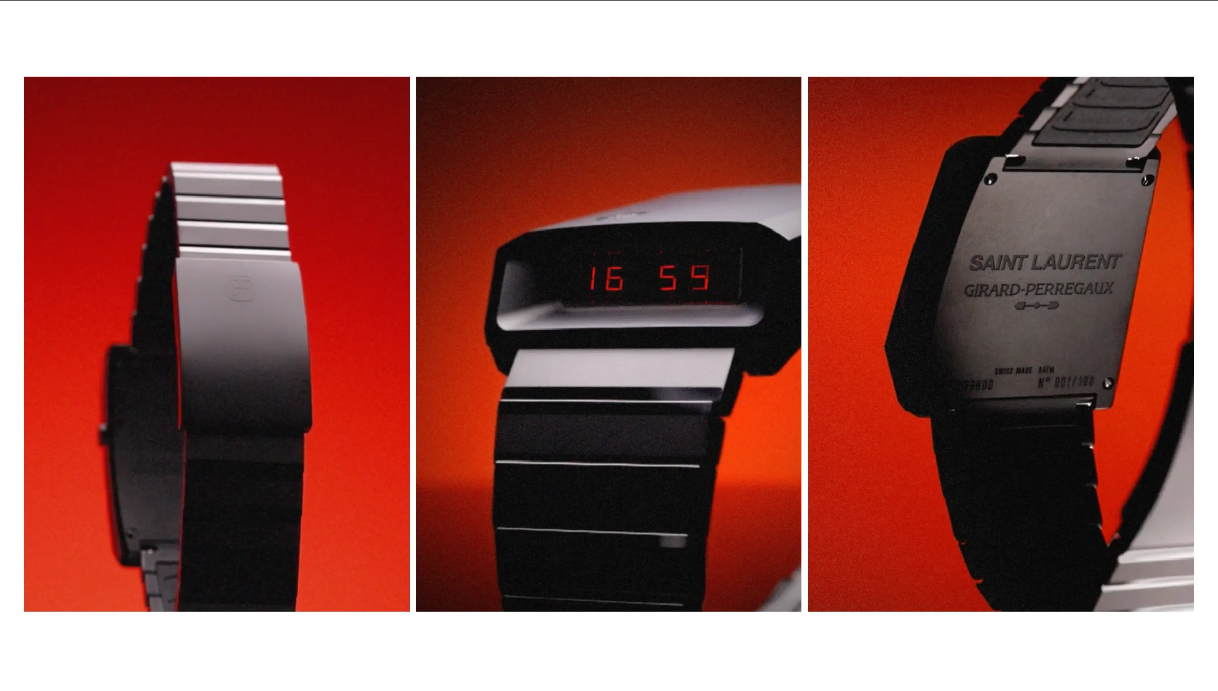 Saint Laurent — Rive Droite x Girard Perregaux Image 1