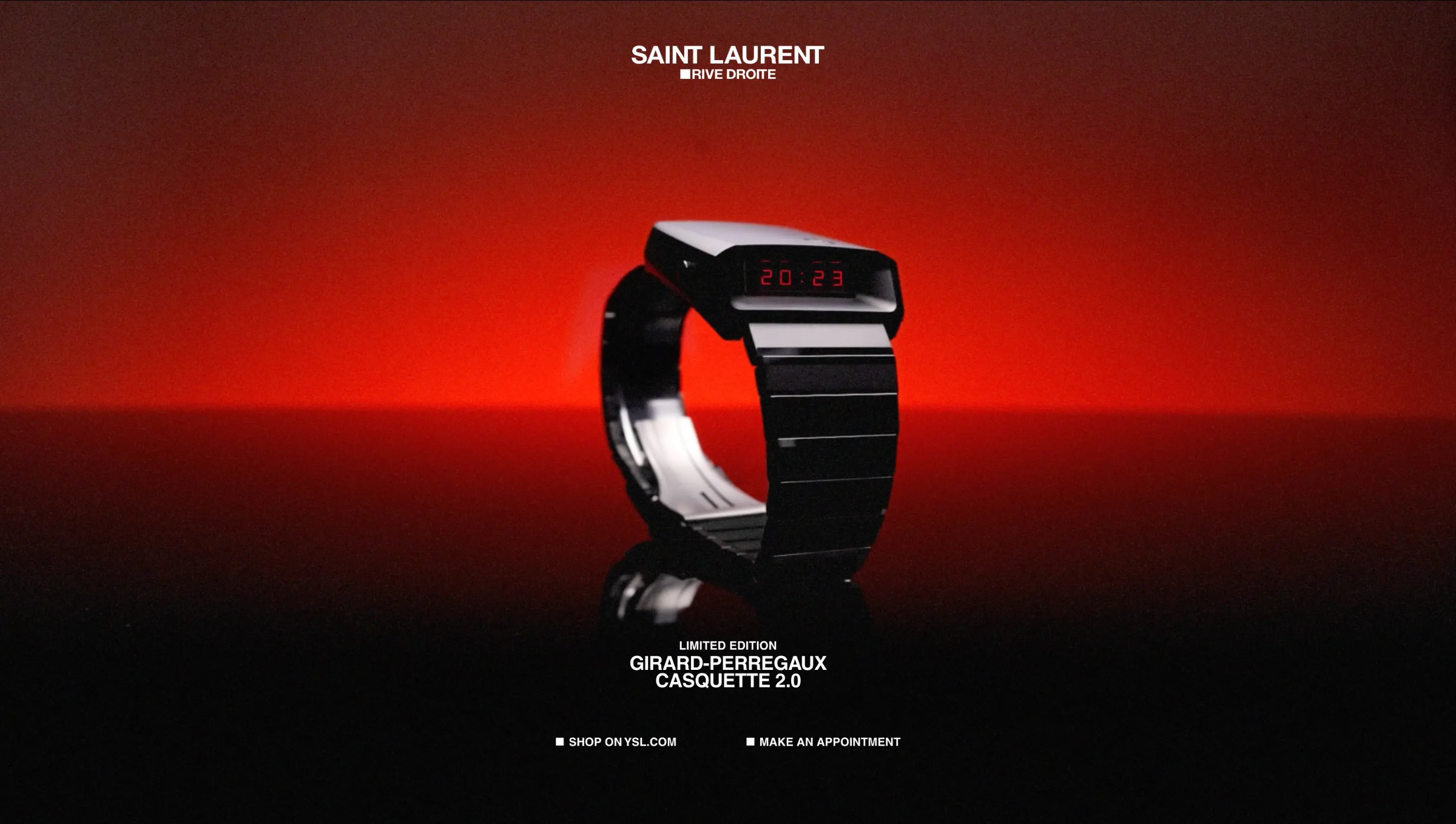 Saint Laurent — Rive Droite x Girard Perregaux Image 3