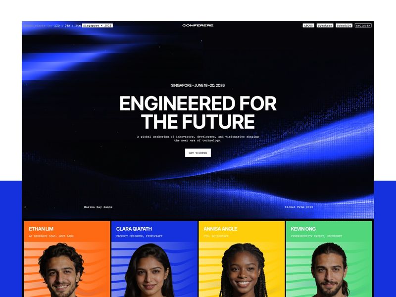 Conference Website Template