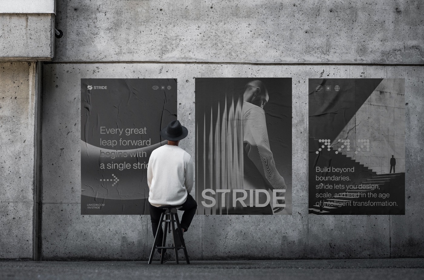 Stride Logo – Modern Tech Branding Image 0
