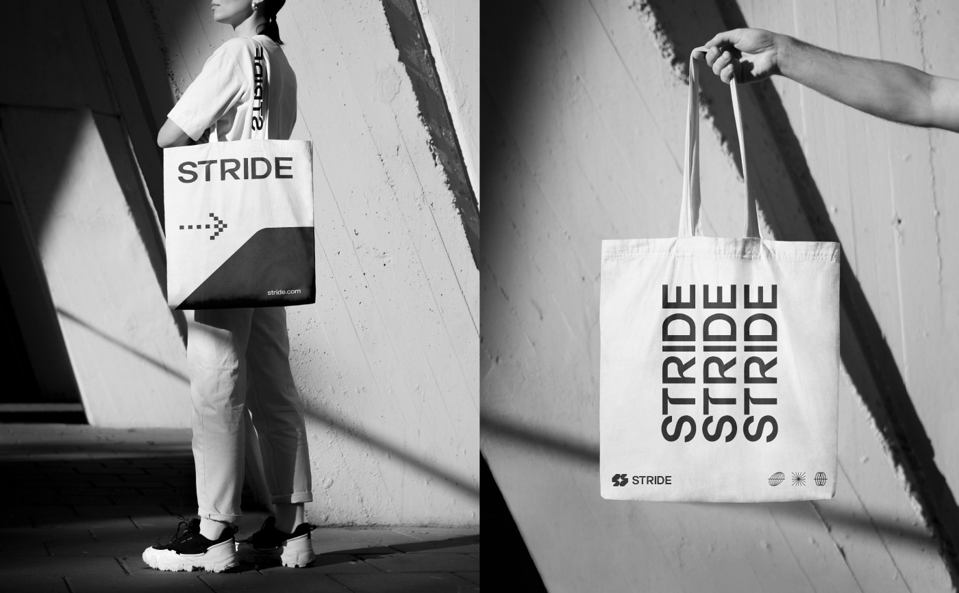 Stride Logo – Modern Tech Branding Image 4