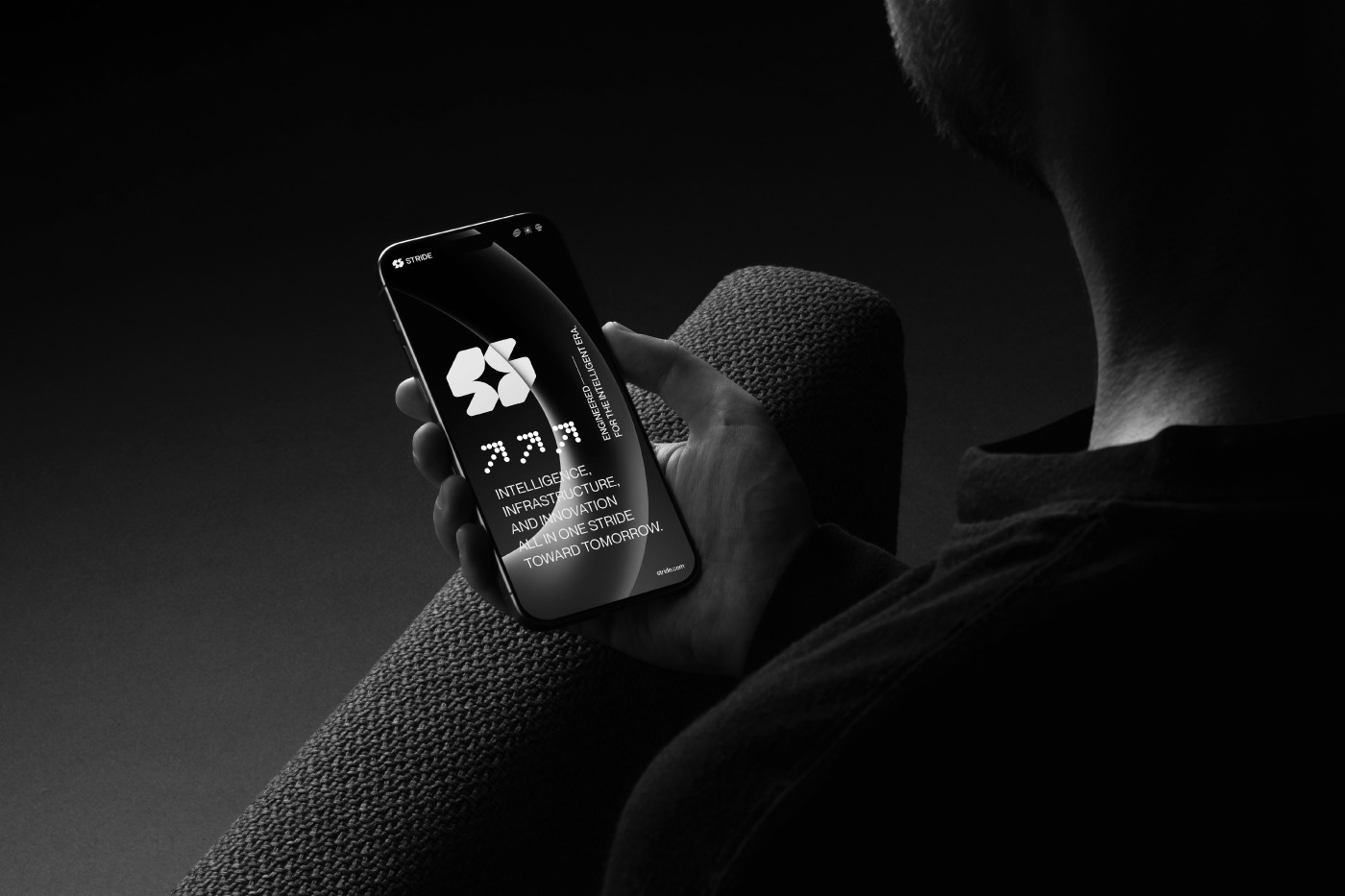 Stride Logo – Modern Tech Branding Image 6