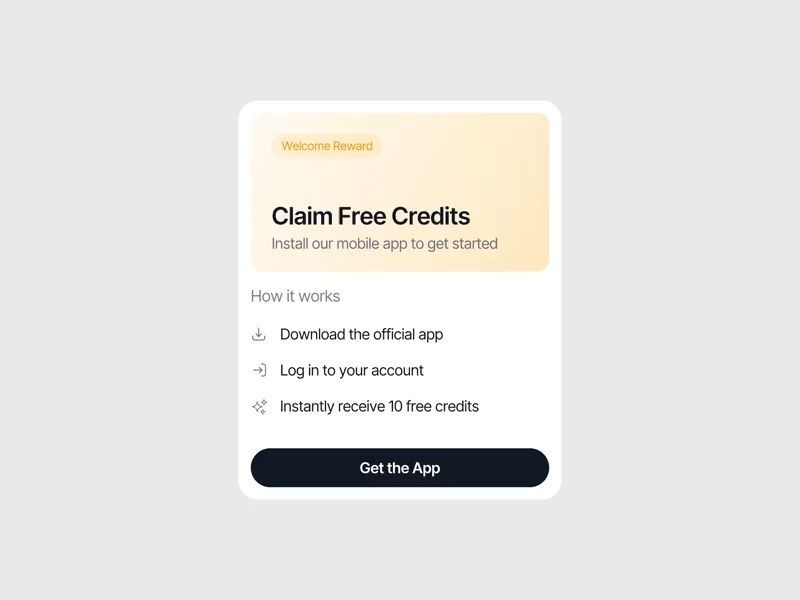 Onboarding Card Hover Interaction