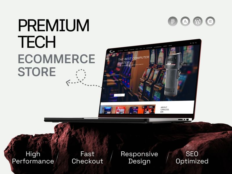 Canless Air — Premium Tech E-Commerce UI/UX