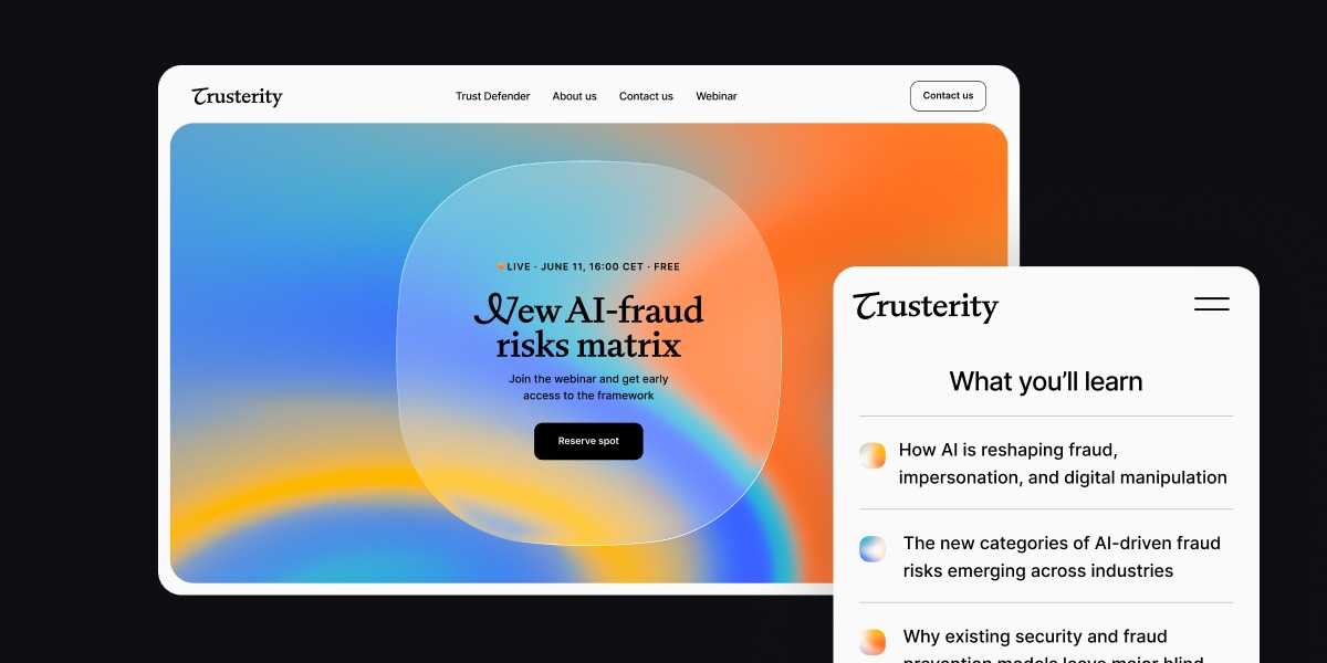 Naming and visual identity for Trusterity Image 5
