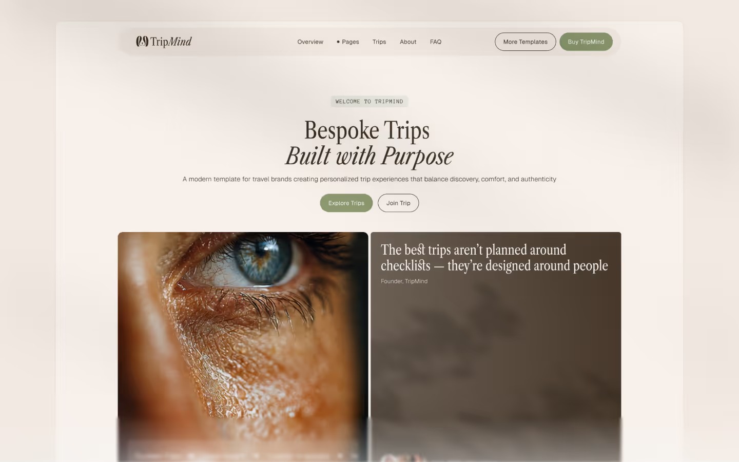 TripMind - Webflow HTML website template Image 0