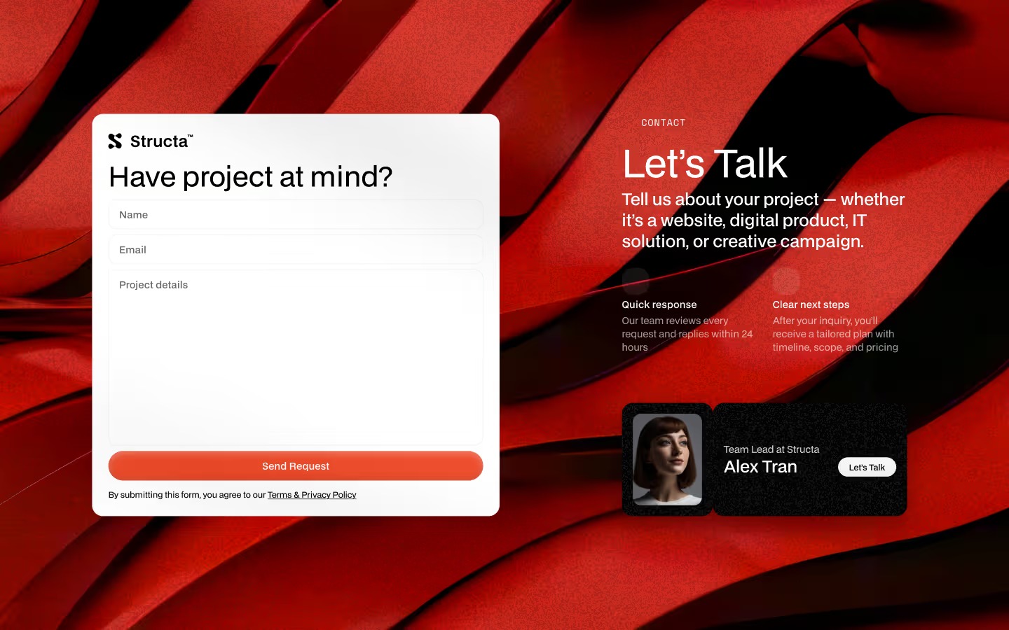 Structa - Webflow HTML website template Image 3
