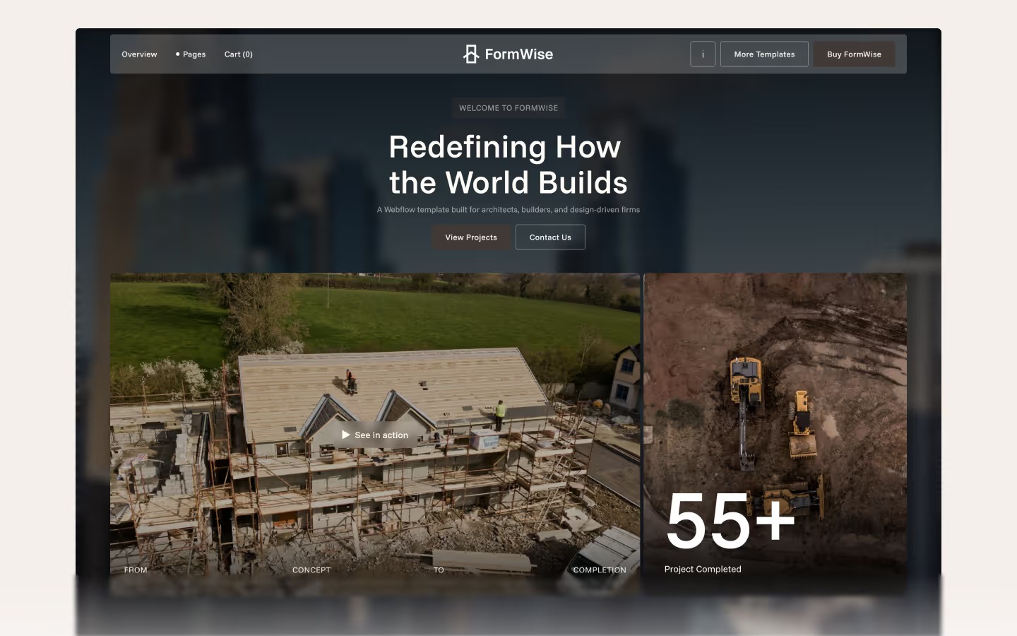 FormWise - Webflow Ecommerce website template Image 1