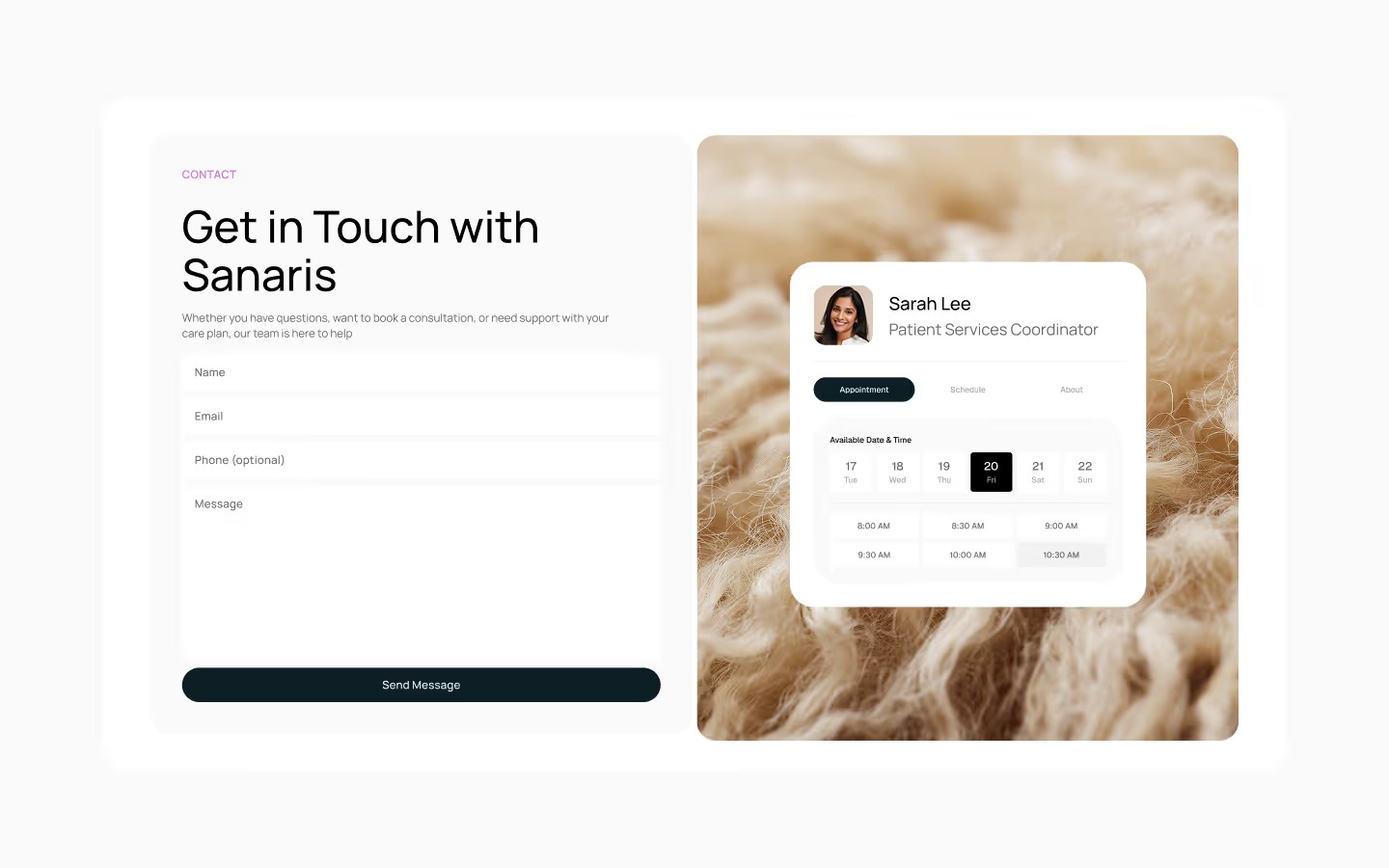 Sanaris - Webflow Ecommerce website template Image 2