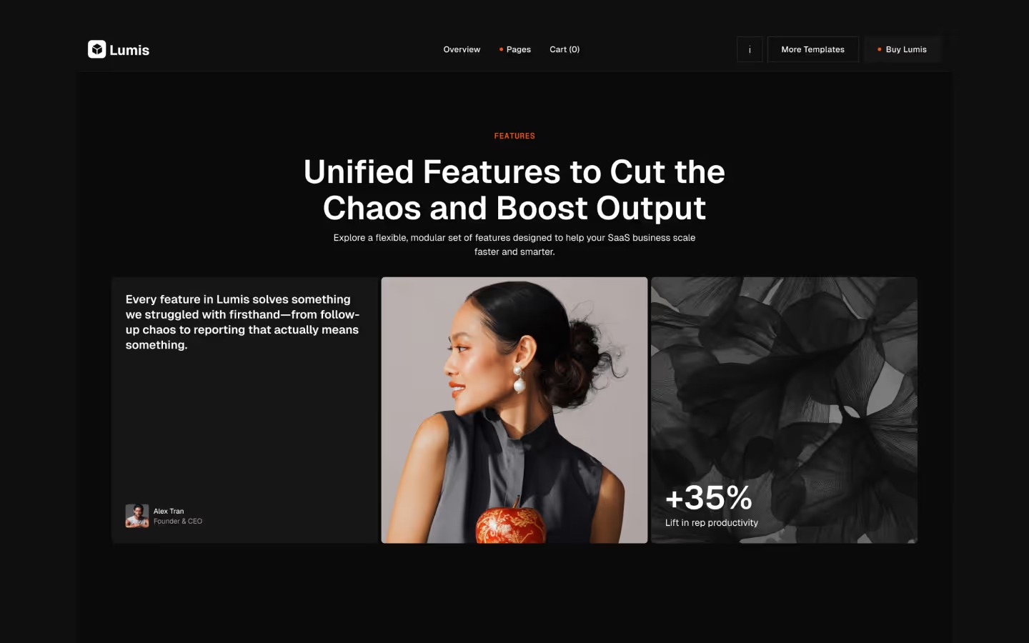 Lumis - Webflow Ecommerce website template Image 2