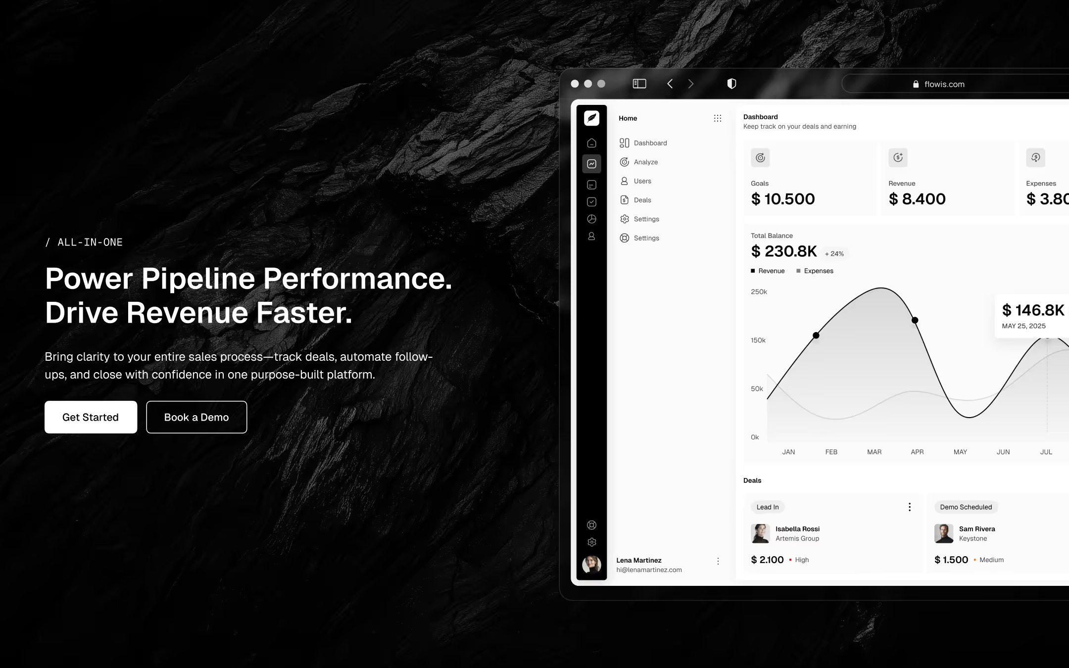 Flowis - Webflow Ecommerce website template Image 1