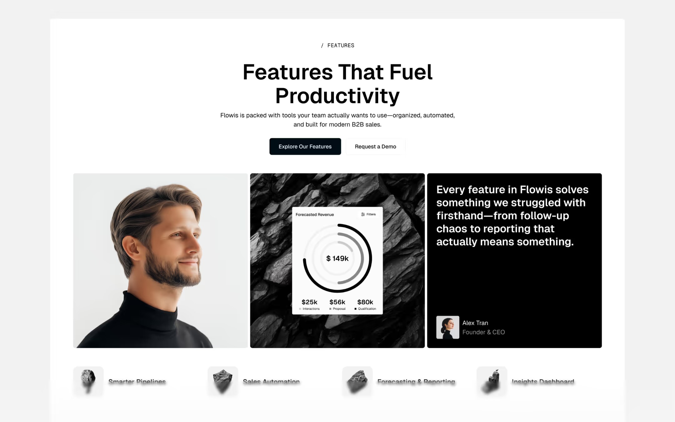 Flowis - Webflow Ecommerce website template Image 3