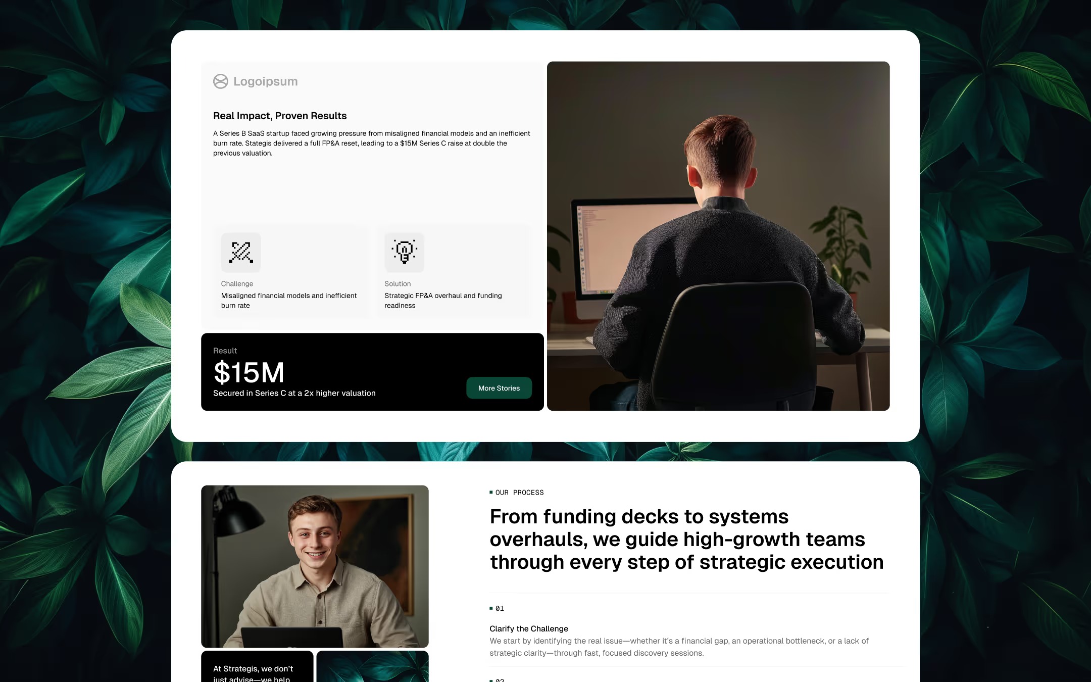 Strategis - Webflow Ecommerce website template Image 1
