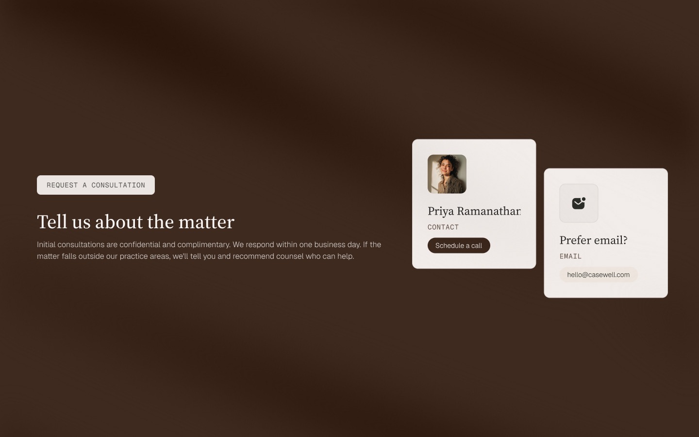CaseWell - Webflow HTML website template Image 2