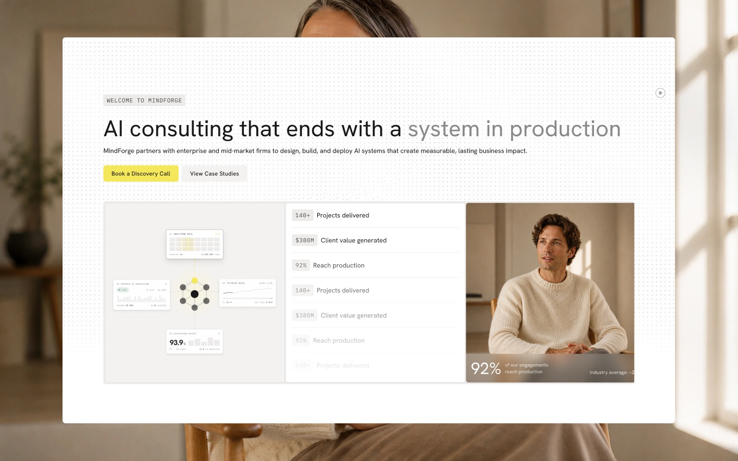 Mindforge - Webflow HTML website template Image 2